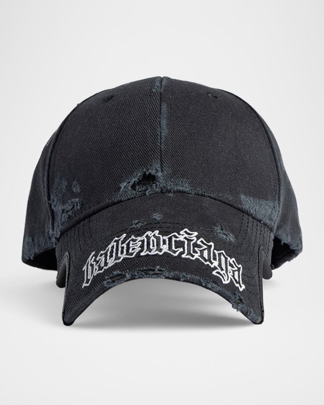 Blackletter Script Logo Baseball Cap